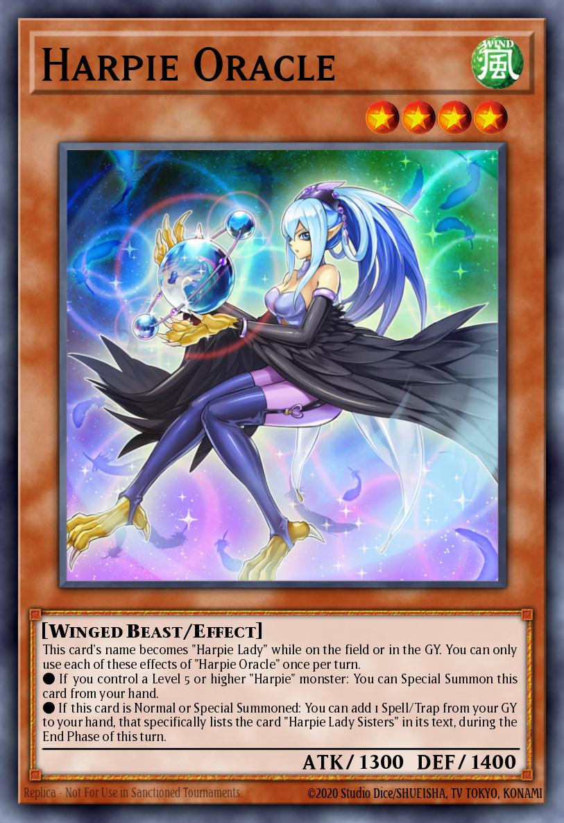 Harpie Oracle Ultra Rare LDS2-EN077 Legendary Duelists Season 2 Yugioh card