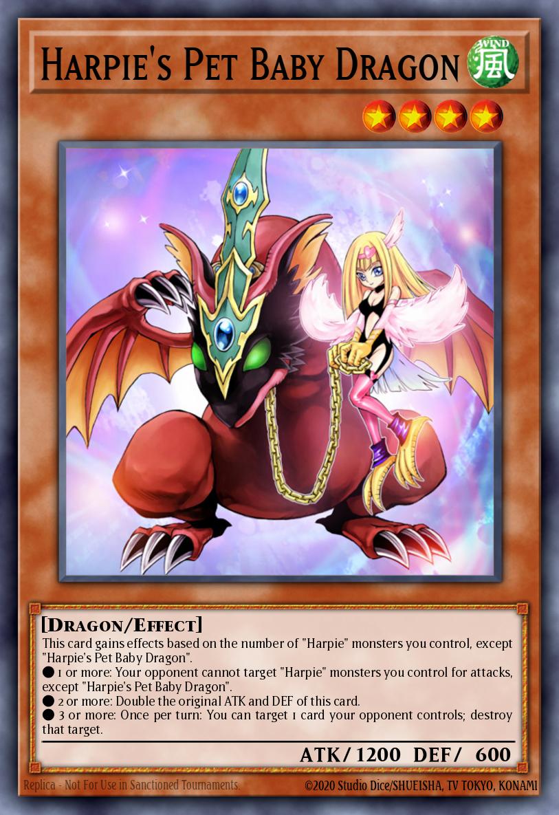 Harpies Pet Baby Dragon Rare DR04-EN193 Dark Revelation Volume 4 Yugioh card