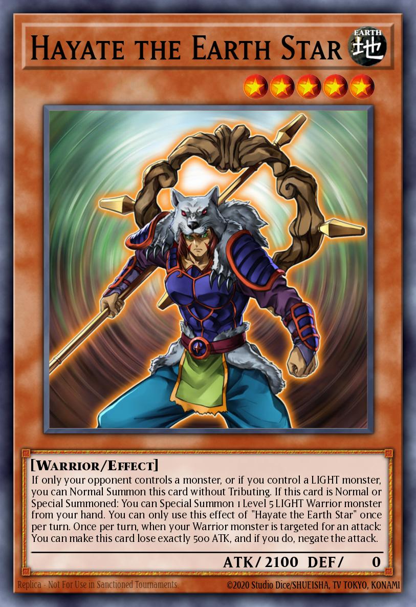 Hayate the Earth Star Ultra Rare BLRR-EN036 Battles of Legend Relentless Revenge Yugioh card