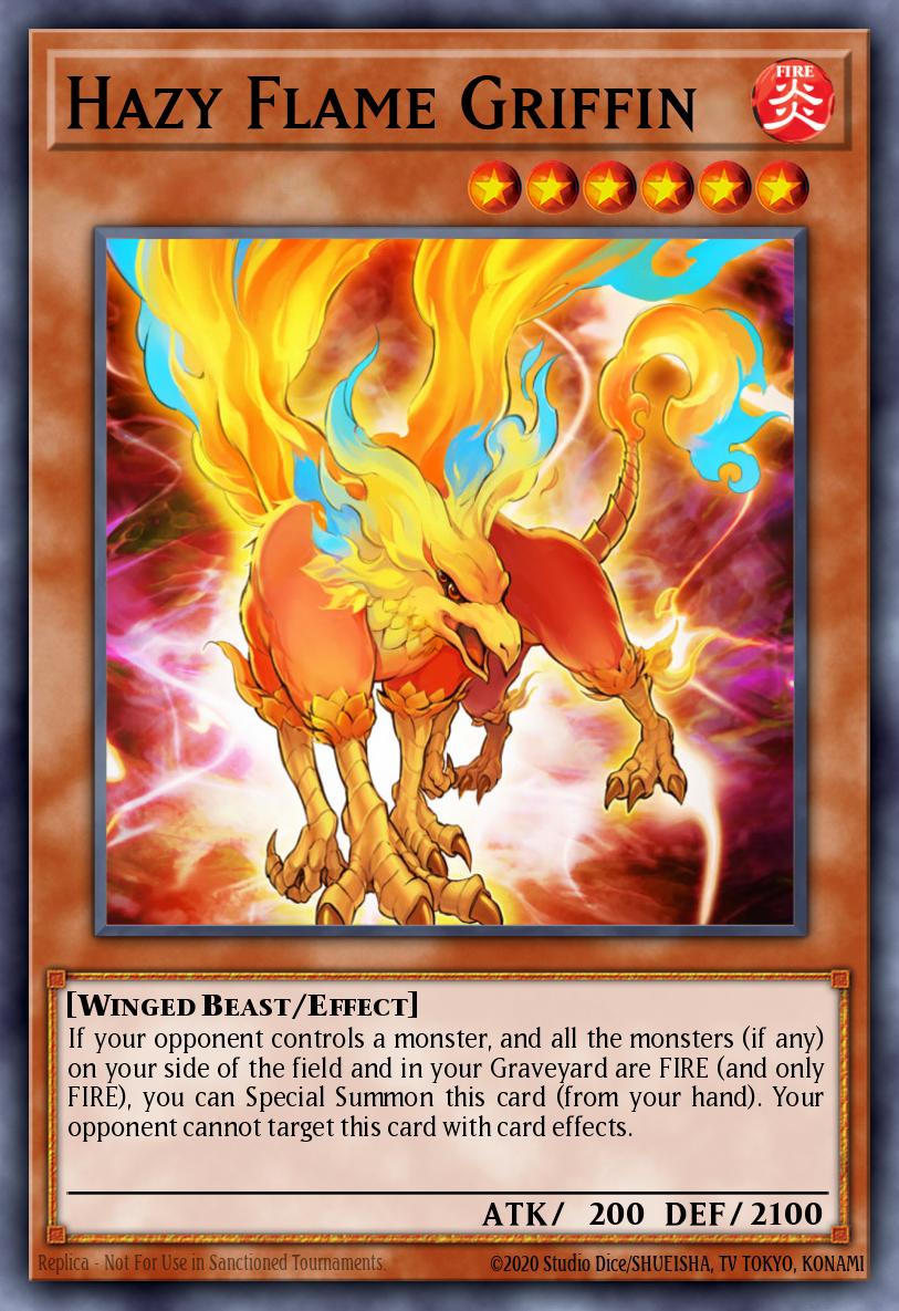 Hazy Flame Griffin Common CBLZ-EN029 Cosmo Blazer Yugioh card