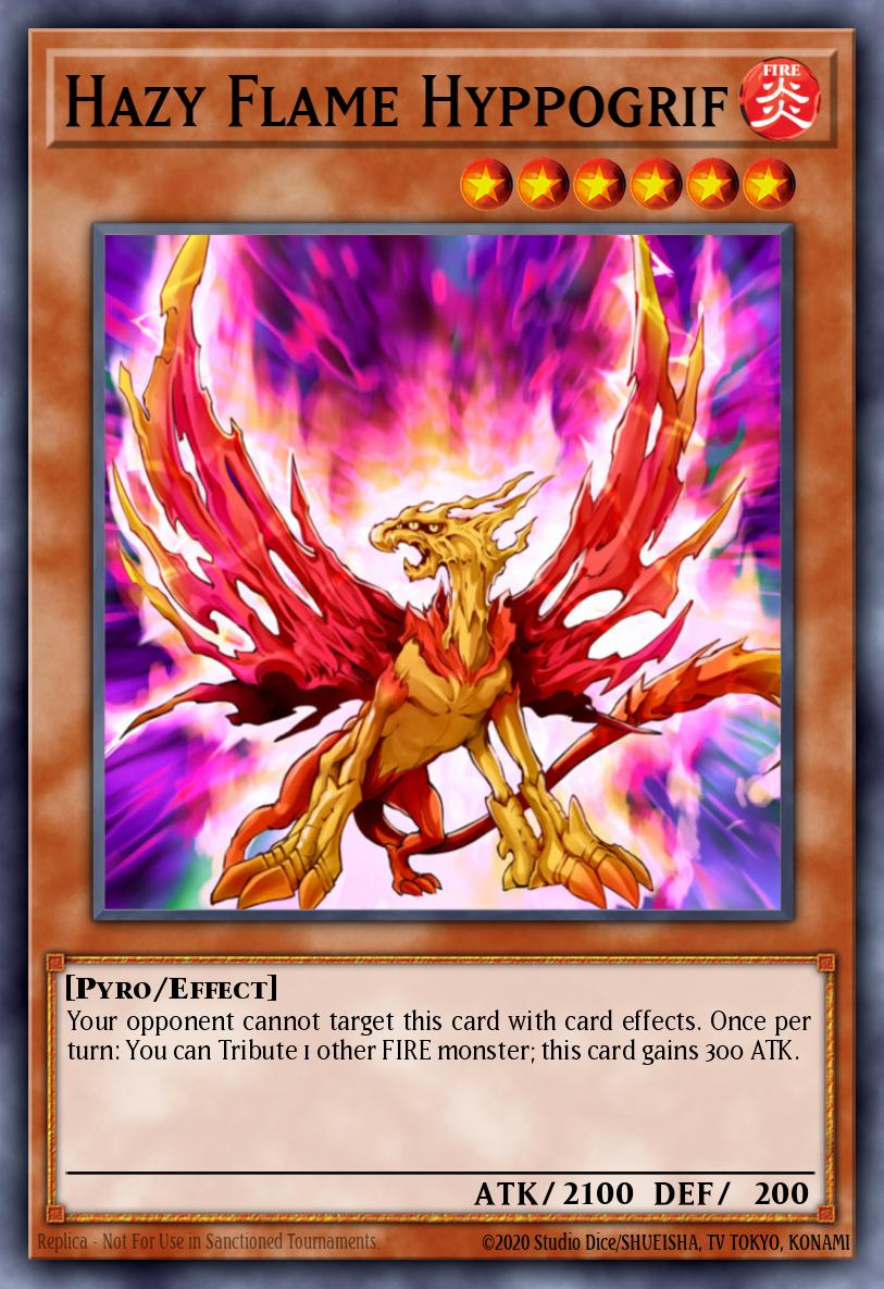 Hazy Flame Hyppogrif Common SDOK-EN007 Onslaught of the Fire Kings Structure Deck Yugioh card