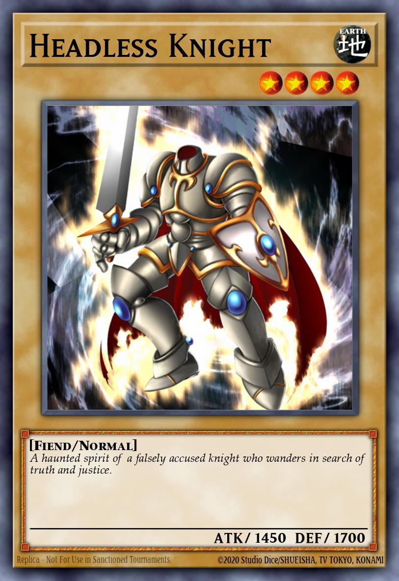 Headless Knight Common DB1-EN248 Dark Beginning 1 Yugioh card