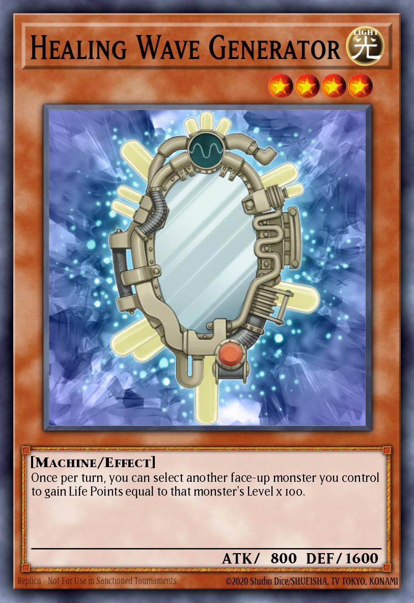 Healing Wave Generator Common CSOC-EN001 Crossroads of Chaos Yugioh card