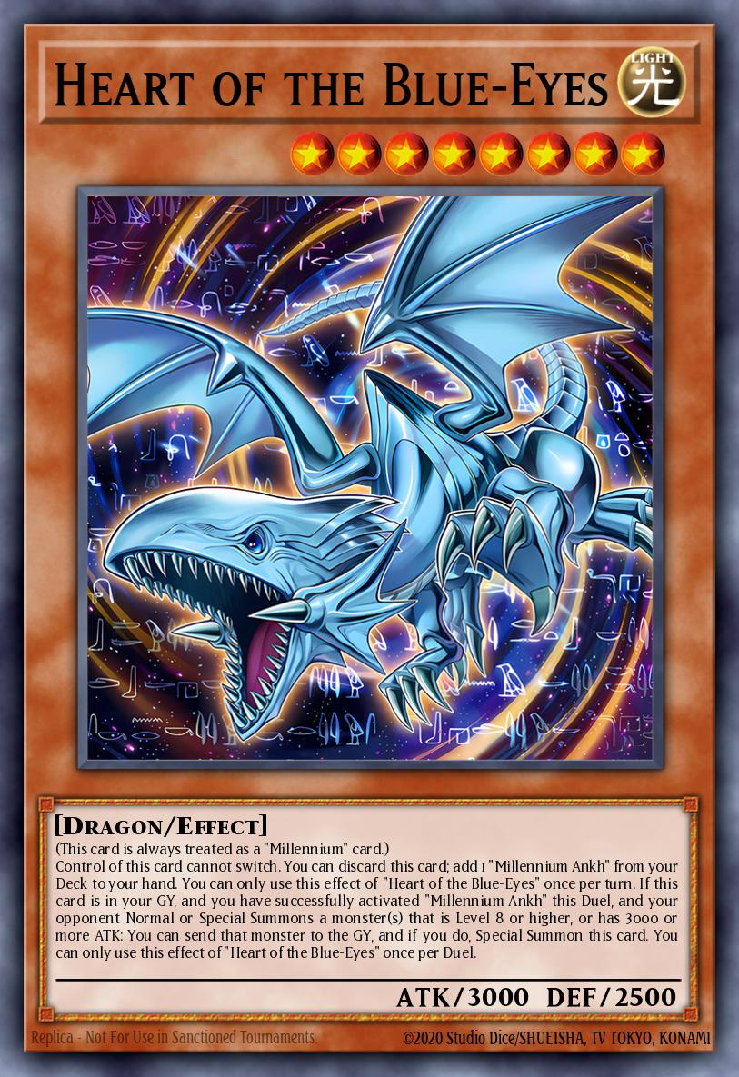 Heart of the Blue-Eyes Starlight Rare MP25-EN013 2025 Mega-Pack Tin Yugioh card