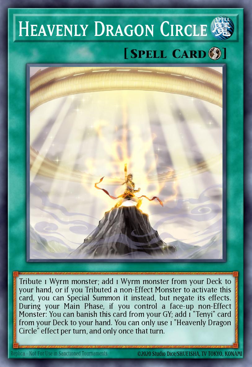 Heavenly Dragon Circle Ultra Rare GFP2-EN165 Ghosts From the Past The 2nd Haunting Yugioh card