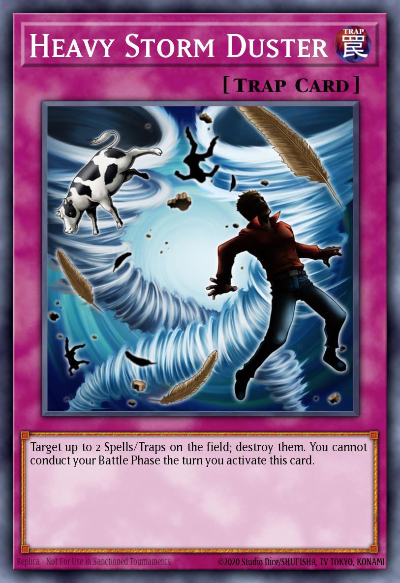 Heavy Storm Duster Super Rare MP18-EN086 2018 Mega-Tin Mega Pack Yugioh card