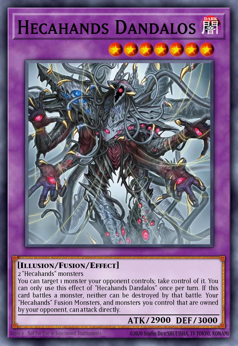 Hecahands Dandalos Common BLZD-EN035 Blazing Dominion Yugioh card