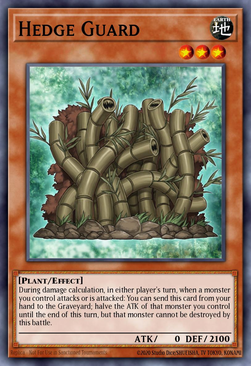 Hedge Guard Common BP02-EN081 Battle Pack 2 War of the Giants Yugioh card