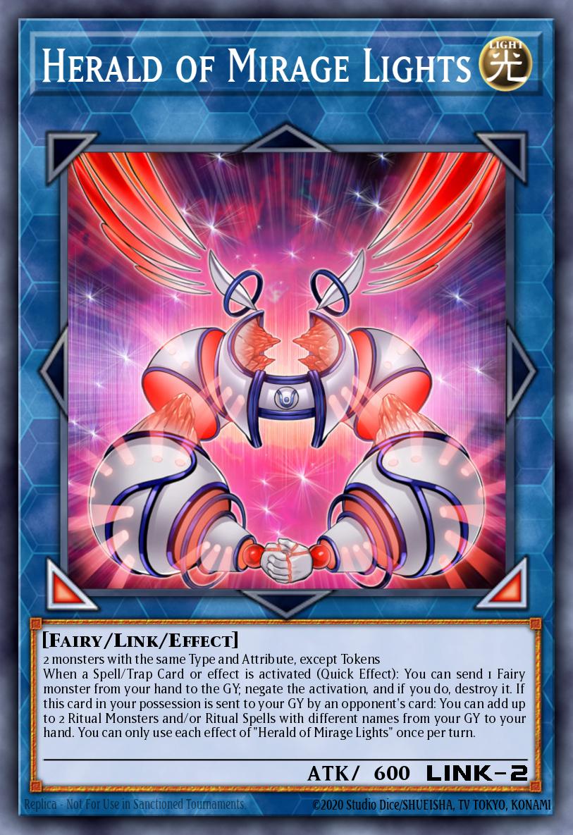 Herald of Mirage Lights Ultra Rare DUOV-EN011 Duel Overload Yugioh card