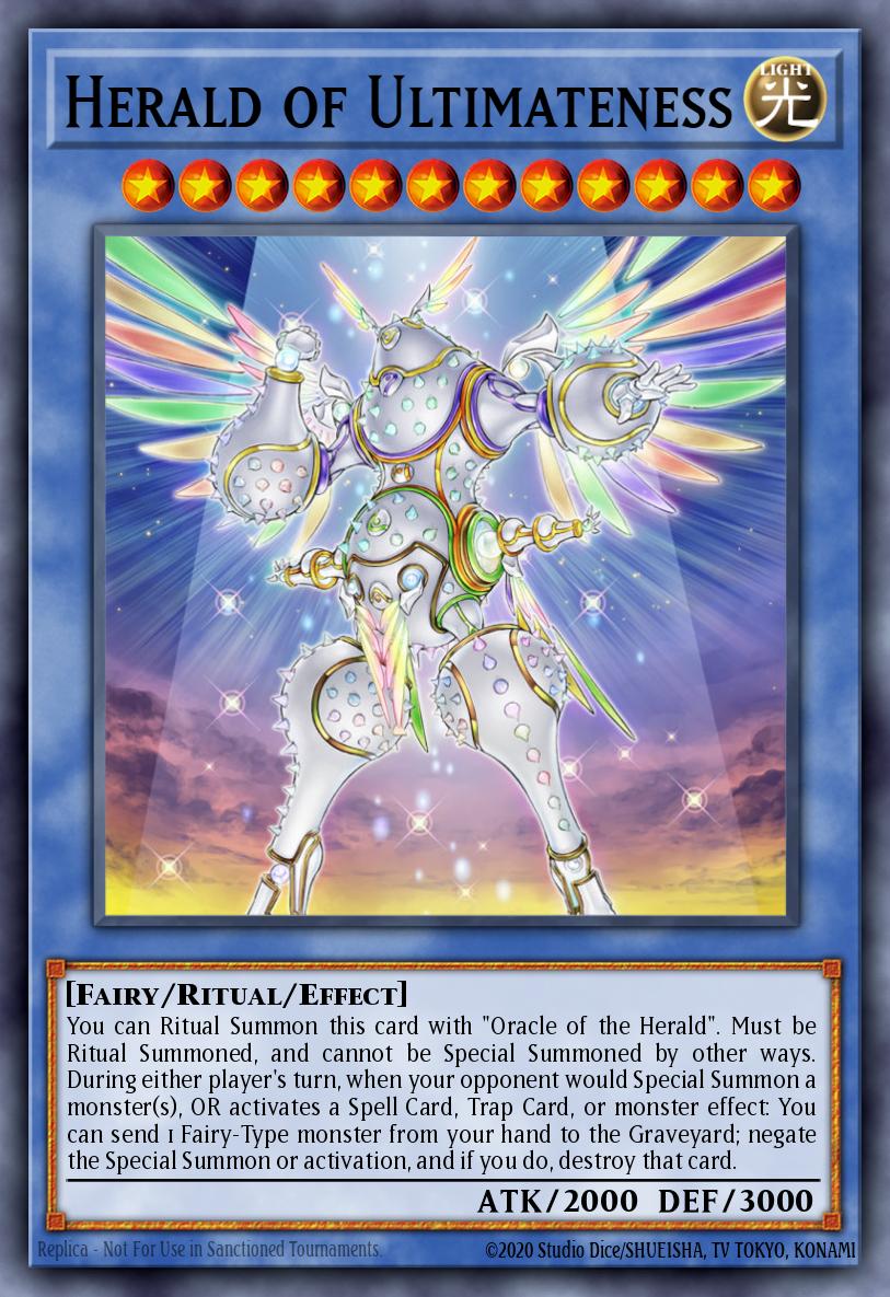 Herald of Ultimateness Ultra Rare MP15-EN157 2015 Mega-Tin Mega Pack Yugioh card