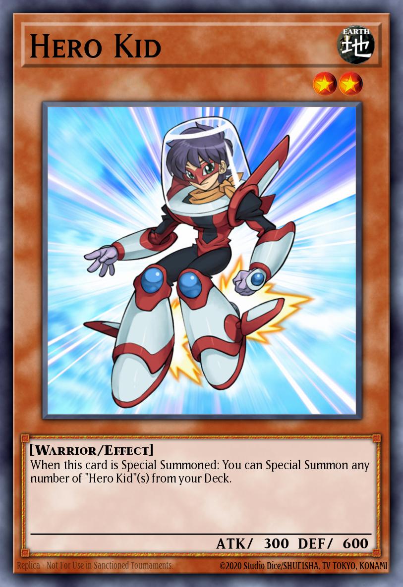 Hero Kid Rare DR04-EN125 Dark Revelation Volume 4 Yugioh card