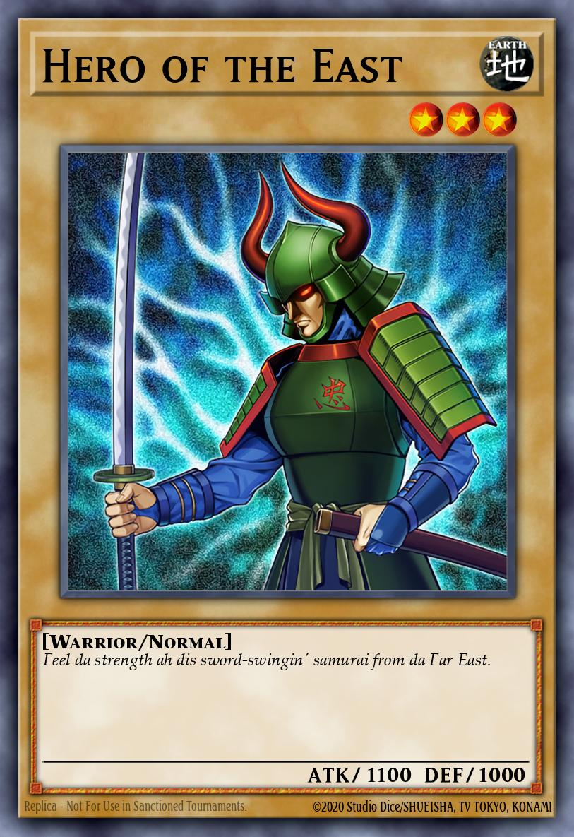 Hero of the East Common LCJW-EN019 Legendary Collection 4 Joeys World Mega Pack Yugioh card