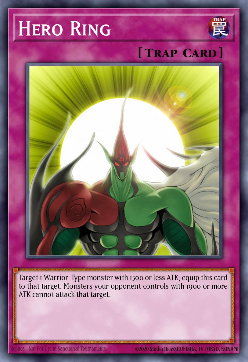 Hero Ring Super Rare LCGX-EN110 Legendary Collection 2 The Duel Academy Years Mega Pack Yugioh card