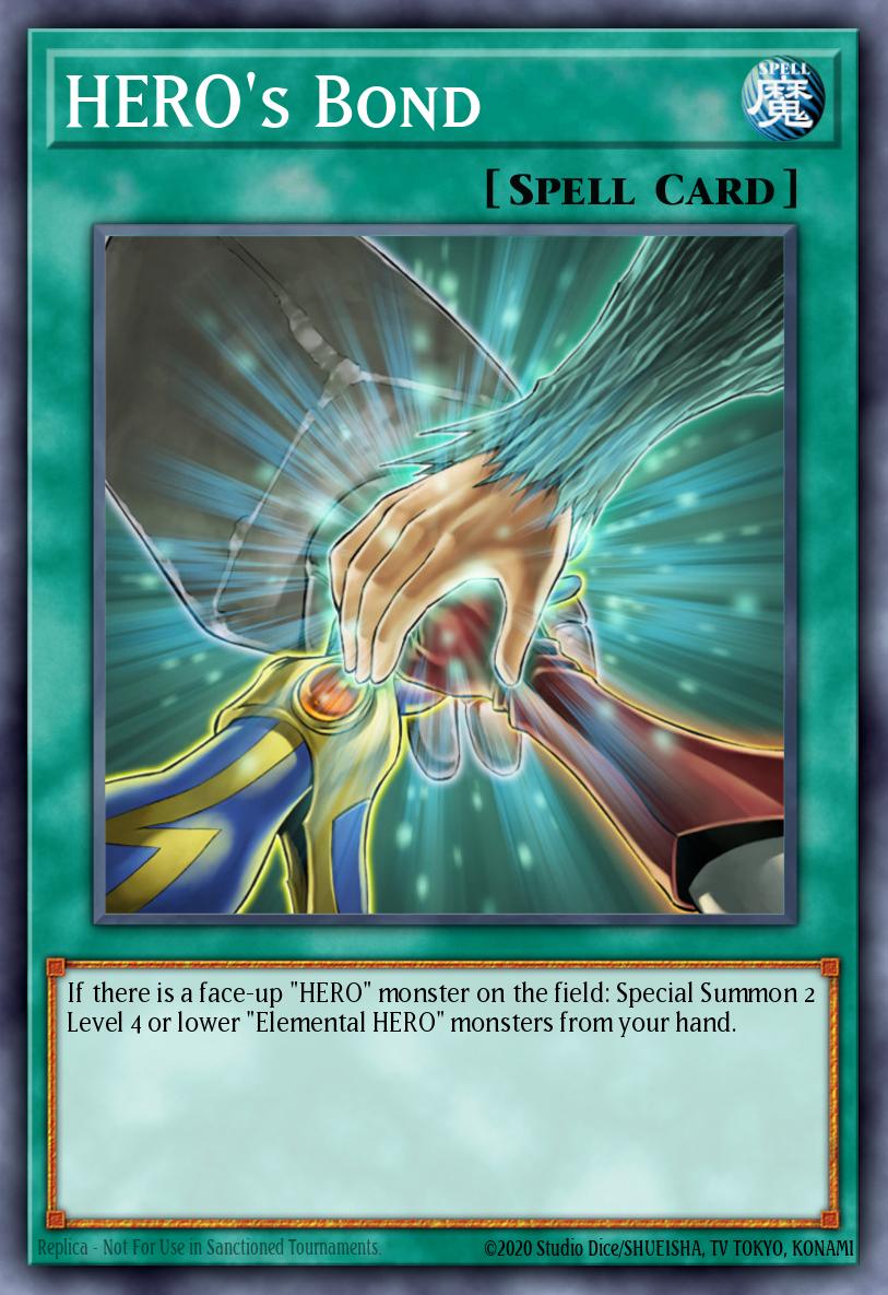HEROs Bond Common LCGX-EN106 Legendary Collection 2 The Duel Academy Years Mega Pack Yugioh card