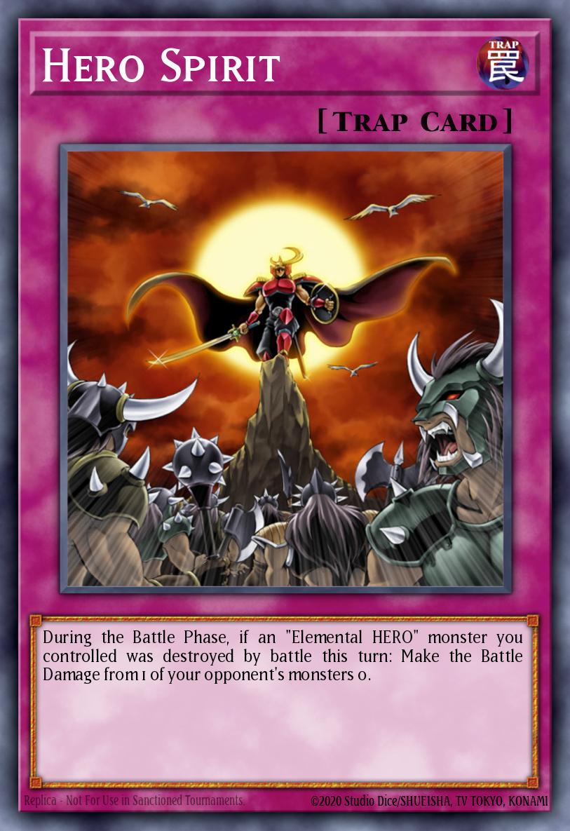 Hero Spirit Secret Rare DPK-ENSE3 Duelist Pack Special Edition Yugioh card