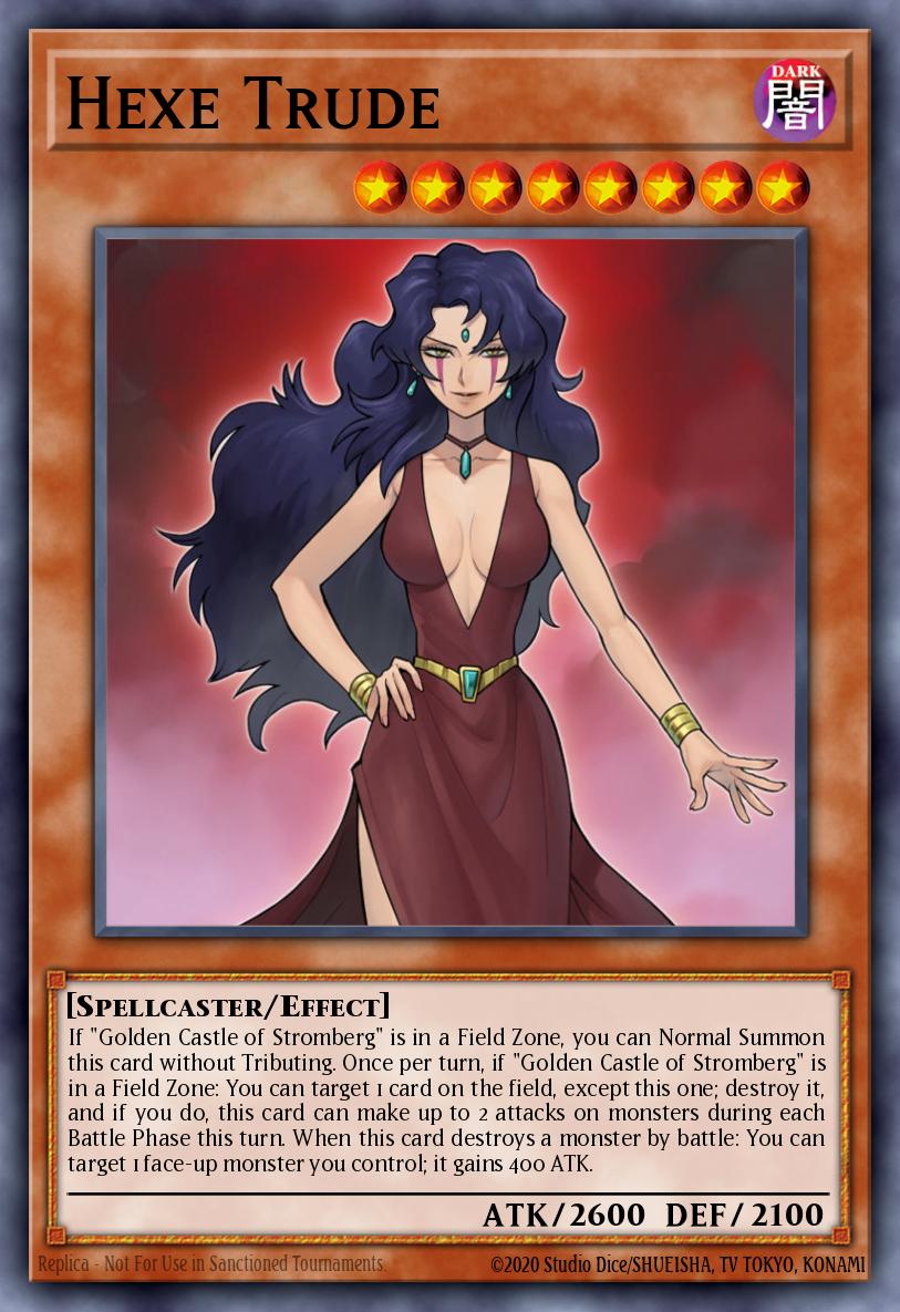 Hexe Trude Secret Rare BLRR-EN009 Battles of Legend Relentless Revenge Yugioh card