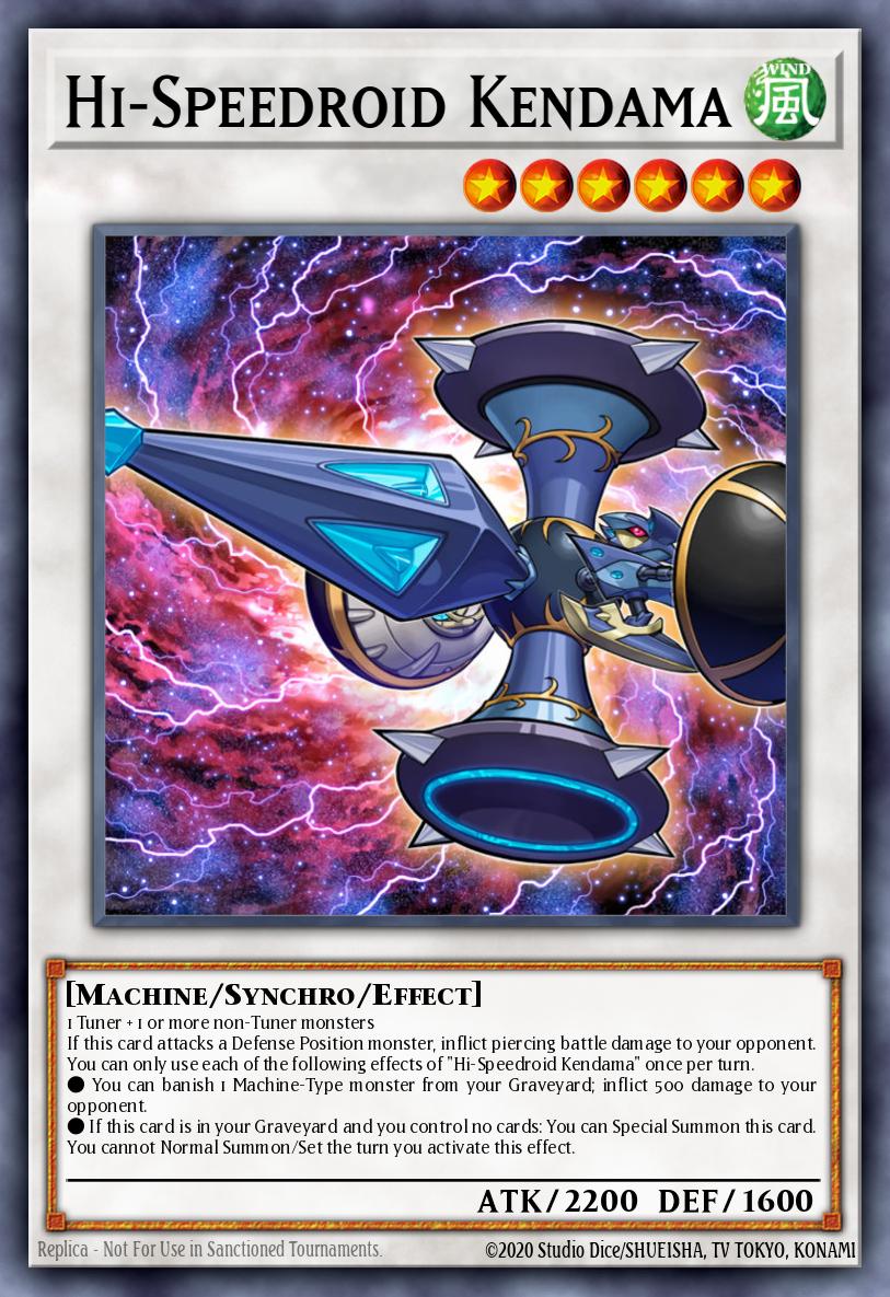 Hi-Speedroid Kendama Ultra Rare CORE-EN095 Clash of Rebellions Yugioh card