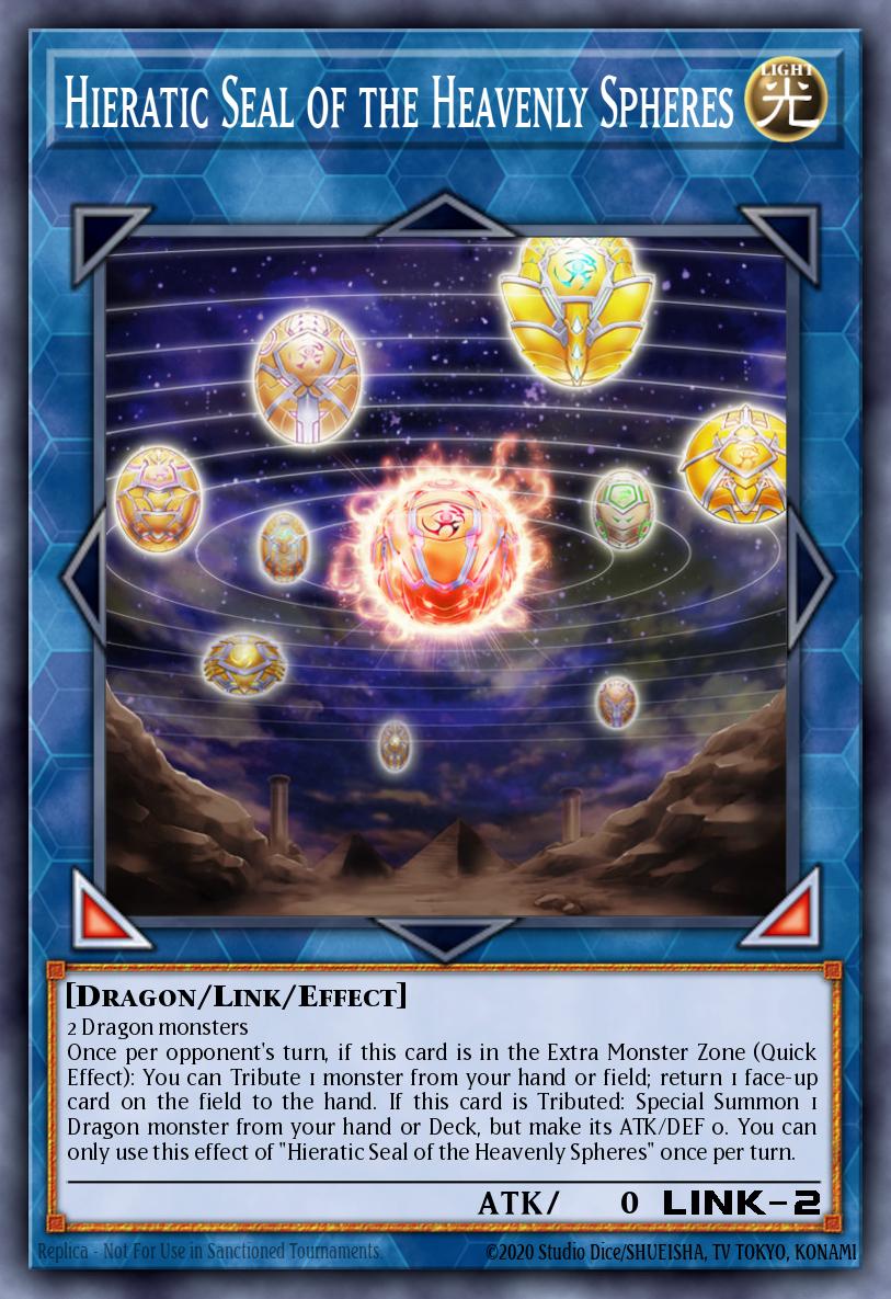 Hieratic Seal of the Heavenly Spheres Collector's Rare RA02-EN039 25th Anniversary Rarity Collection II Yugioh card
