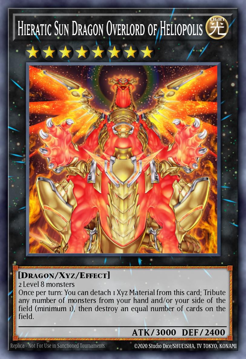 Hieratic Sun Dragon Overlord of Heliopolis Secret Rare CT09-EN004 Collectible Tins 2012 Wave 2 Yugioh card