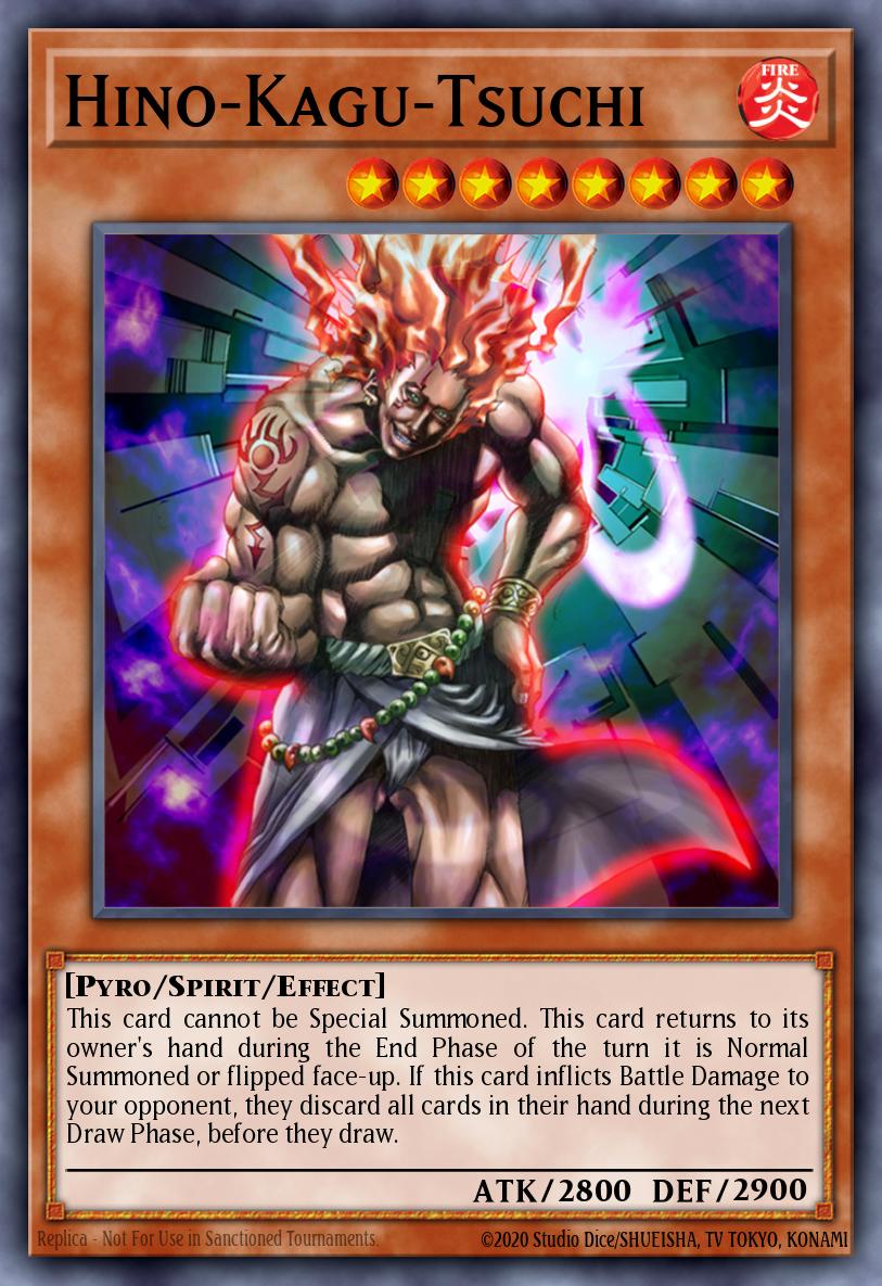Hino-Kagu-Tsuchi Ultra Rare DB2-EN182 Dark Beginning 2 Yugioh card