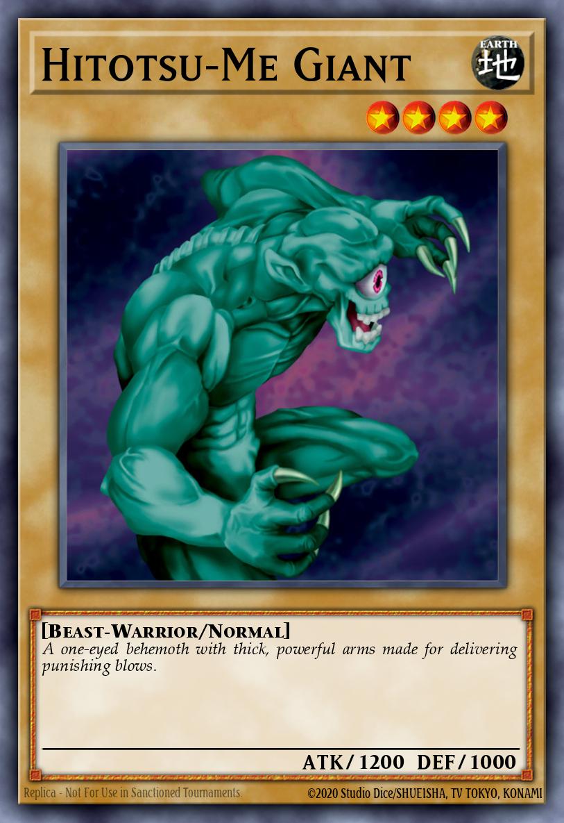 Hitotsu-Me Giant Ultra Rare KC01-EN019 25th Anniversary Ultimate Kaiba Set Yugioh card