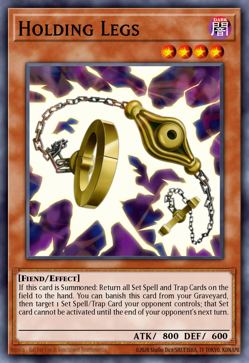 Holding Legs Common LED7-EN011 Legendary Duelists Rage of Ra Yugioh card