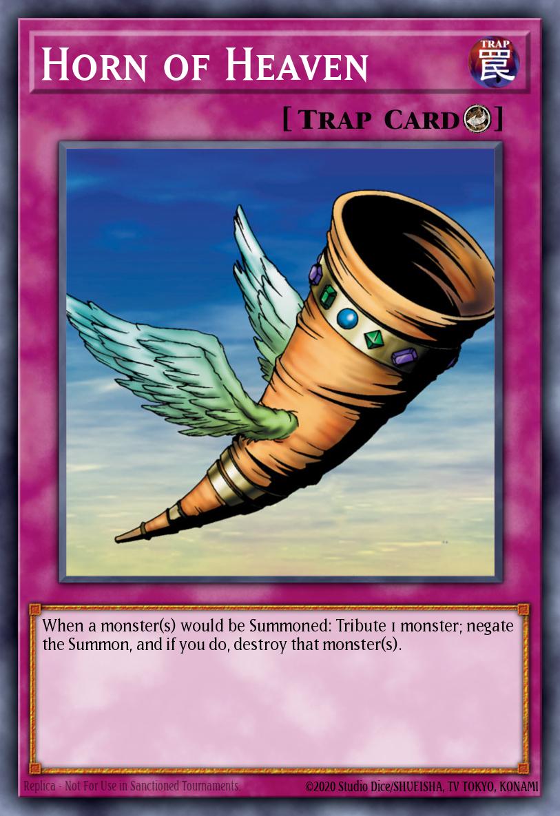 Horn of Heaven Rare DB2-EN076 Dark Beginning 2 Yugioh card