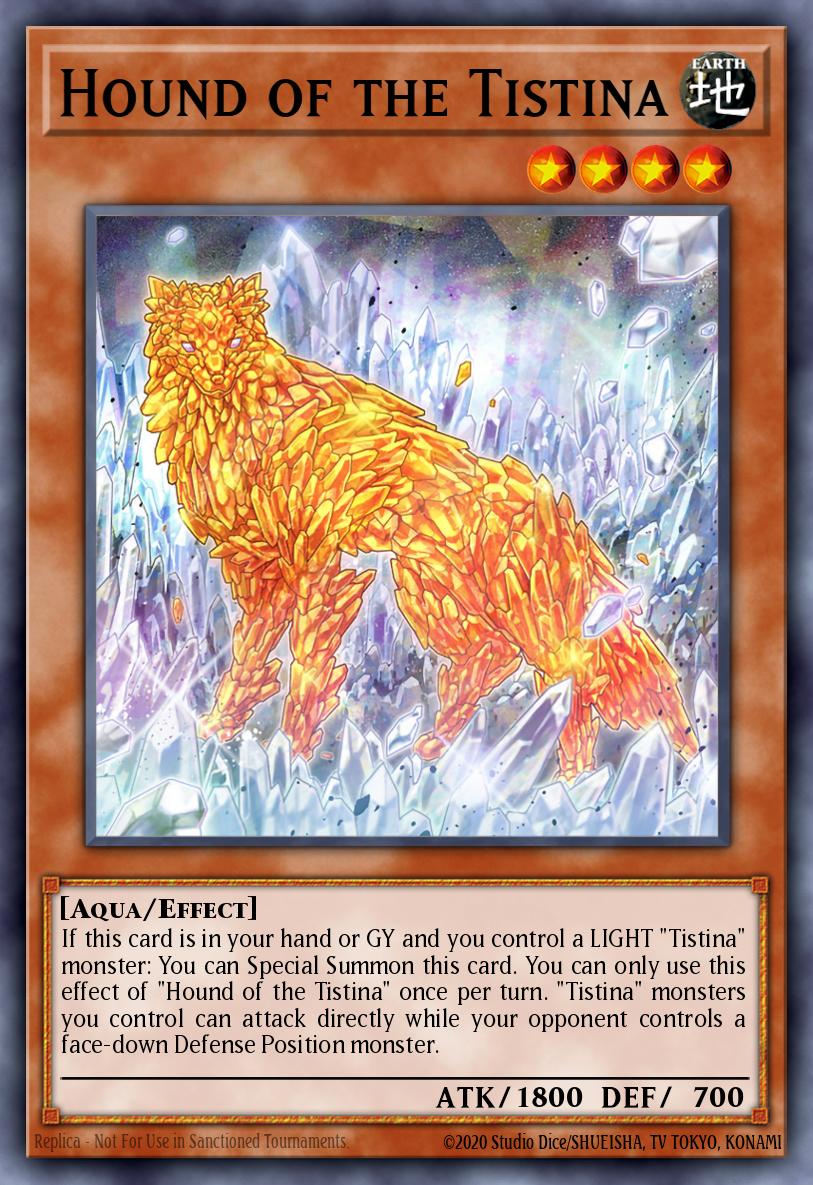 Hound of the Tistina Super Rare DUNE-EN087 Duelist Nexus Yugioh card