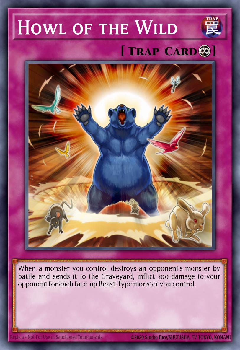 Howl of the Wild Common DREV-EN065 Duelist Revolution Yugioh card