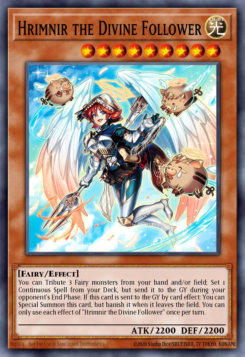 Hrimnir the Divine Follower Common ALIN-EN082 Alliance Insight Yugioh card