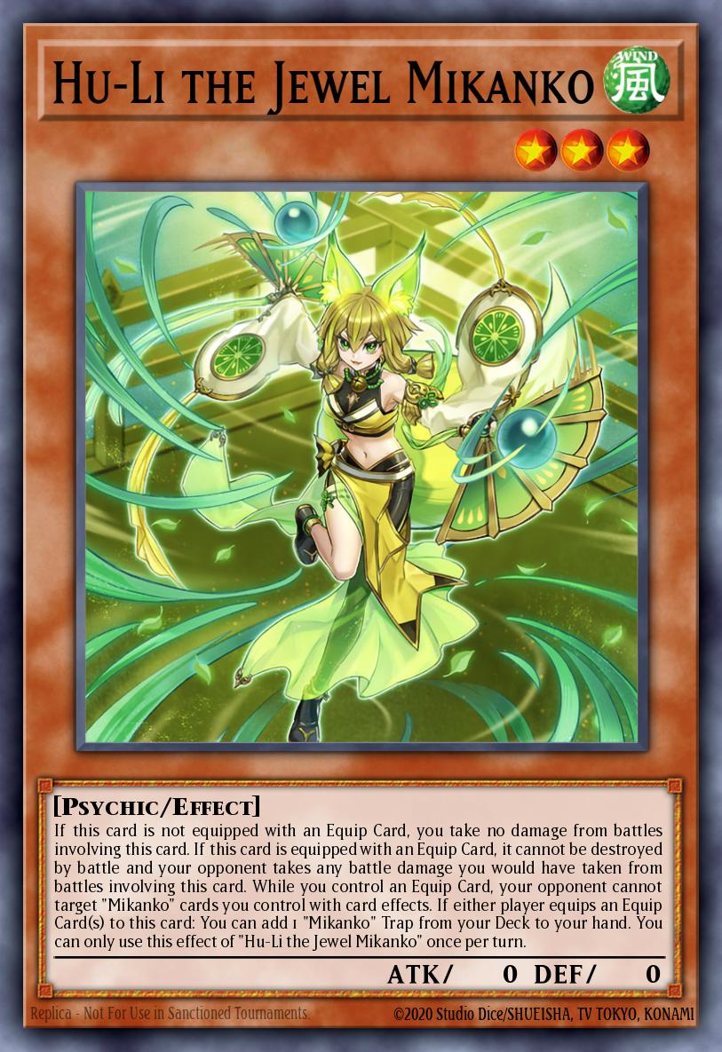 Hu-Li the Jewel Mikanko Ultra Rare MZMU-EN072 Maze of Muertos Yugioh card