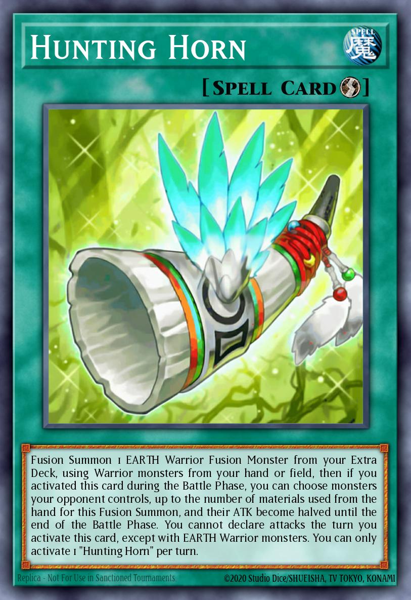 Hunting Horn Common DOOD-EN086 Doom of Dimensions Yugioh card