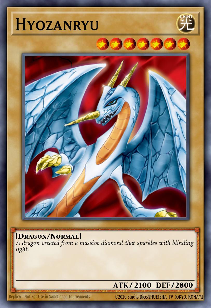 Hyozanryu Ultra Rare KC01-EN005 25th Anniversary Ultimate Kaiba Set Yugioh card