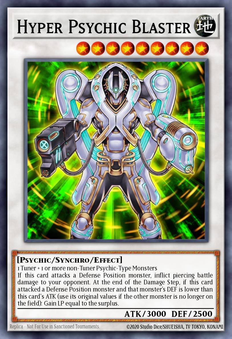 Hyper Psychic Blaster Ultimate Rare CRMS-EN042 Crimson Crisis Yugioh card