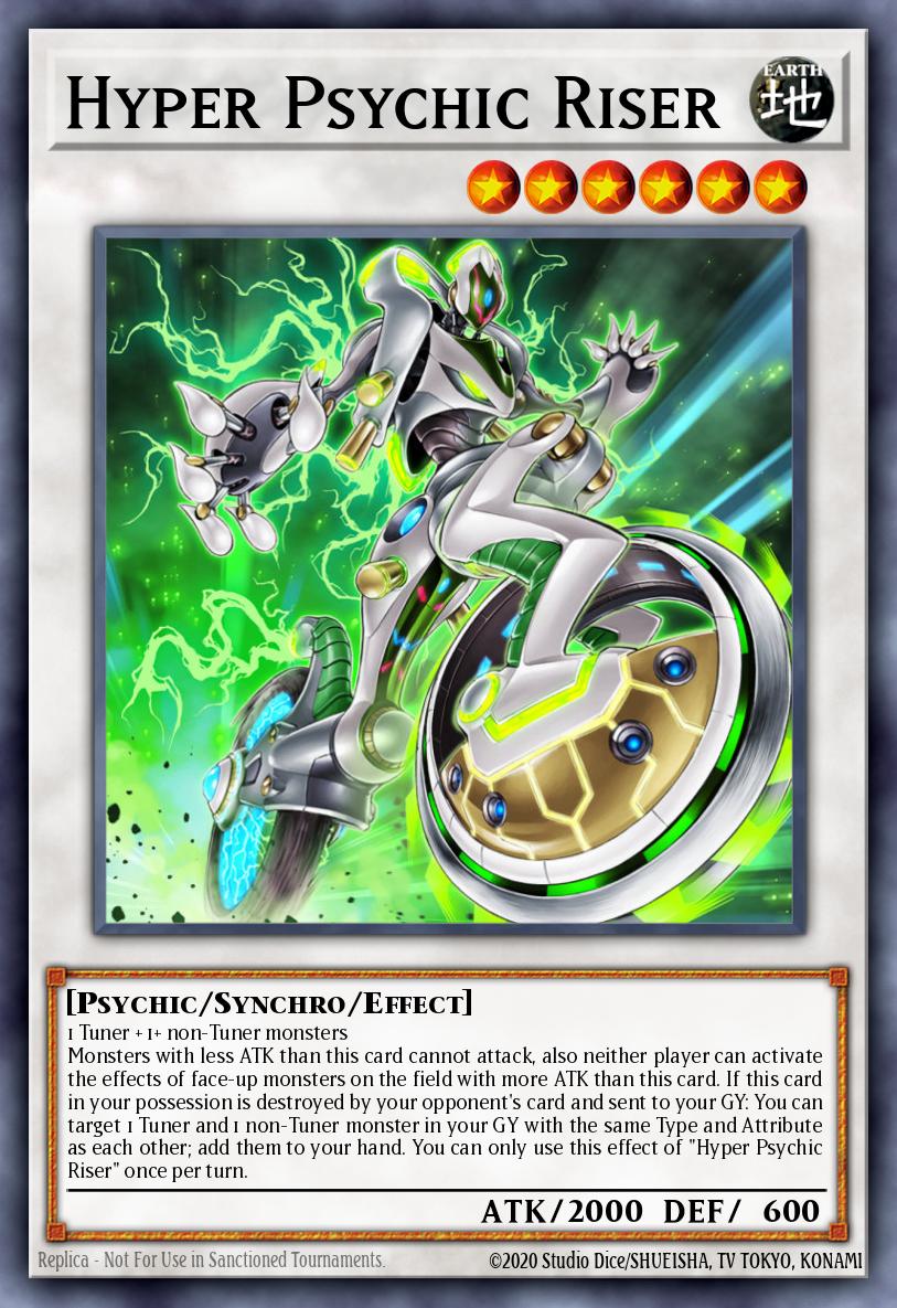 Hyper Psychic Riser Common MP20-EN019 2020 Tin of Lost Memories Mega Pack Yugioh card