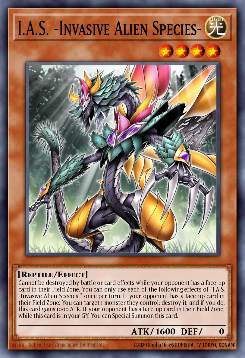 IAS -Invasive Alien Species- Ultra Rare MP24-EN236 25th Anniversary Tin Dueling Mirrors Yugioh card
