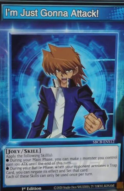 Im Just Gonna Attack Common STP6-ENS04 Speed Duel Tournament Pack 6 Yugioh card