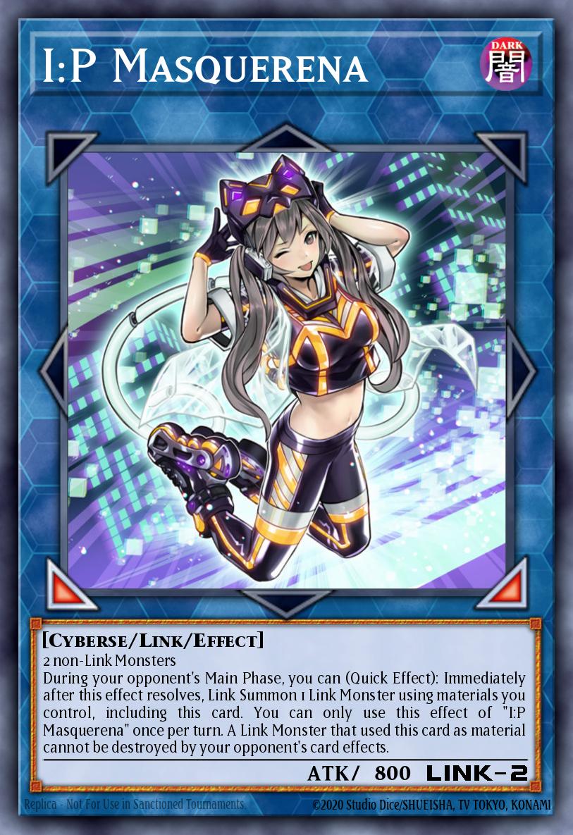 IP Masquerena Prismatic Secret Rare MP20-EN178 2020 Tin of Lost Memories Mega Pack Yugioh card