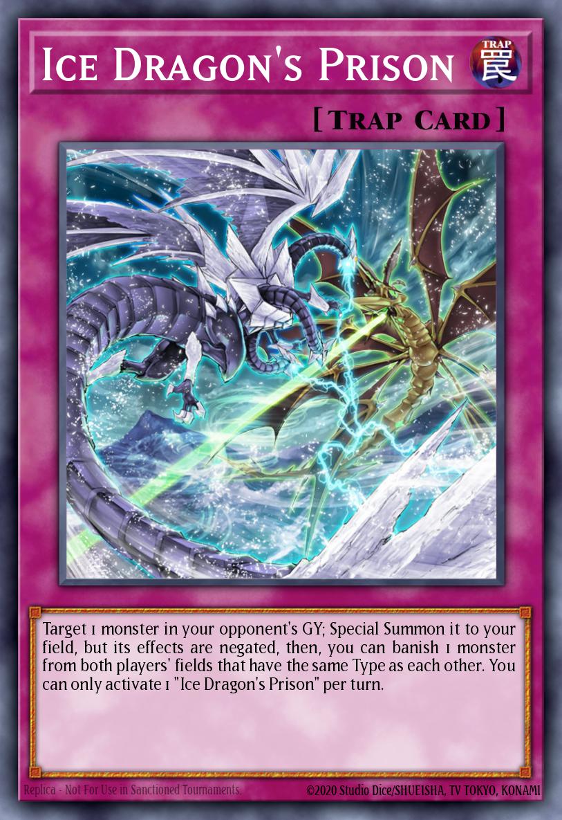 Ice Dragon's Prison Common OP30-EN025 OTS Tournament Pack 30 Yugioh card