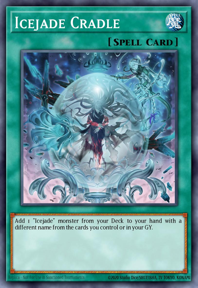 Icejade Cradle Common MP22-EN218 2022 Tin of the Pharaohs Gods Yugioh card