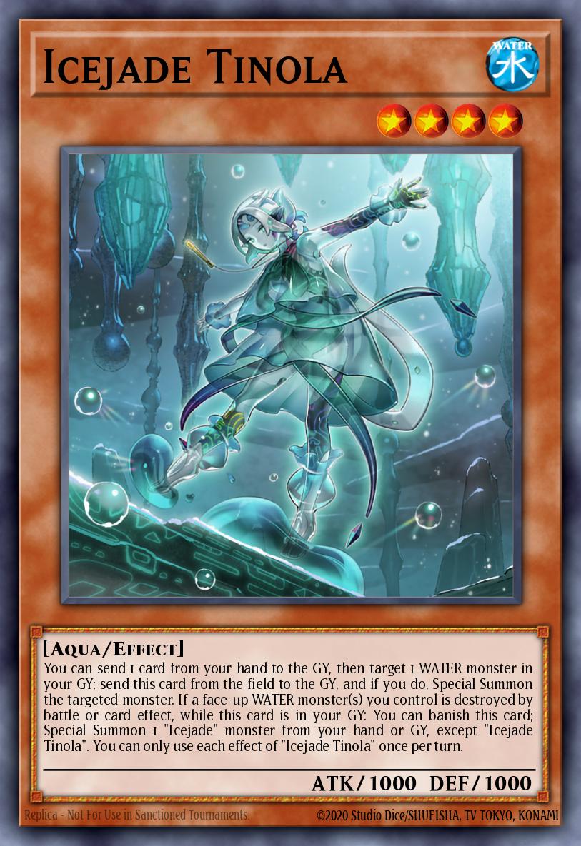 Icejade Tinola Common MP22-EN190 2022 Tin of the Pharaohs Gods Yugioh card