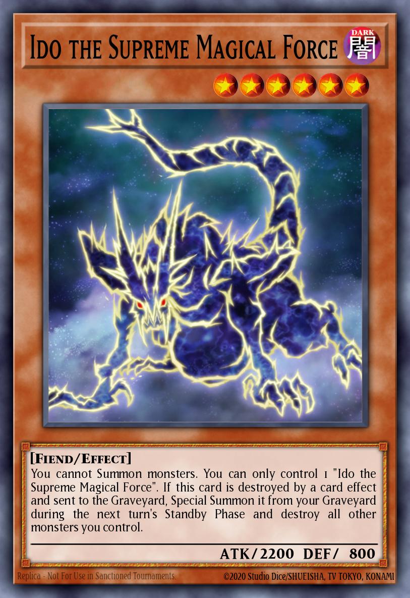 Ido the Supreme Magical Force Quarter Century Secret Rare MP24-EN026 25th Anniversary Tin Dueling Mirrors Yugioh card