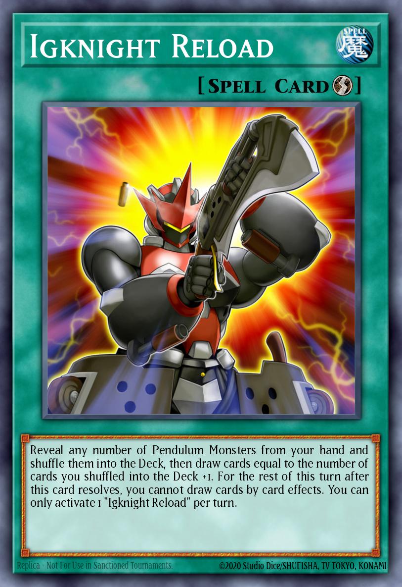 Igknight Reload Ultra Rare MP16-EN148 2016 Mega-Tin Mega Pack Yugioh card