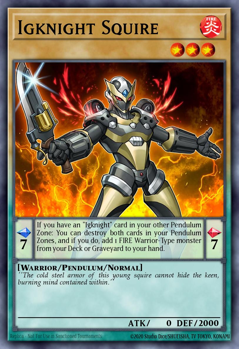 Igknight Squire Common MP16-EN065 2016 Mega-Tin Mega Pack Yugioh card