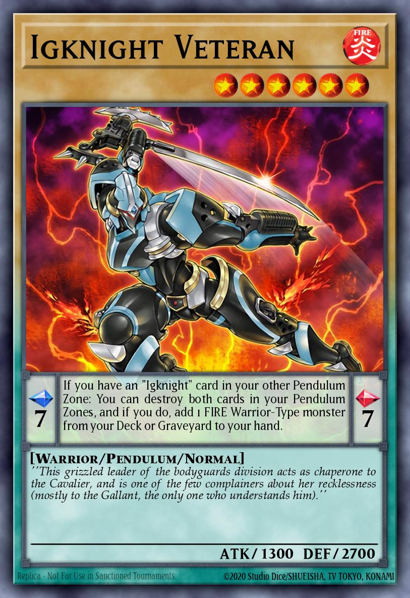 Igknight Veteran Common MP16-EN131 2016 Mega-Tin Mega Pack Yugioh card
