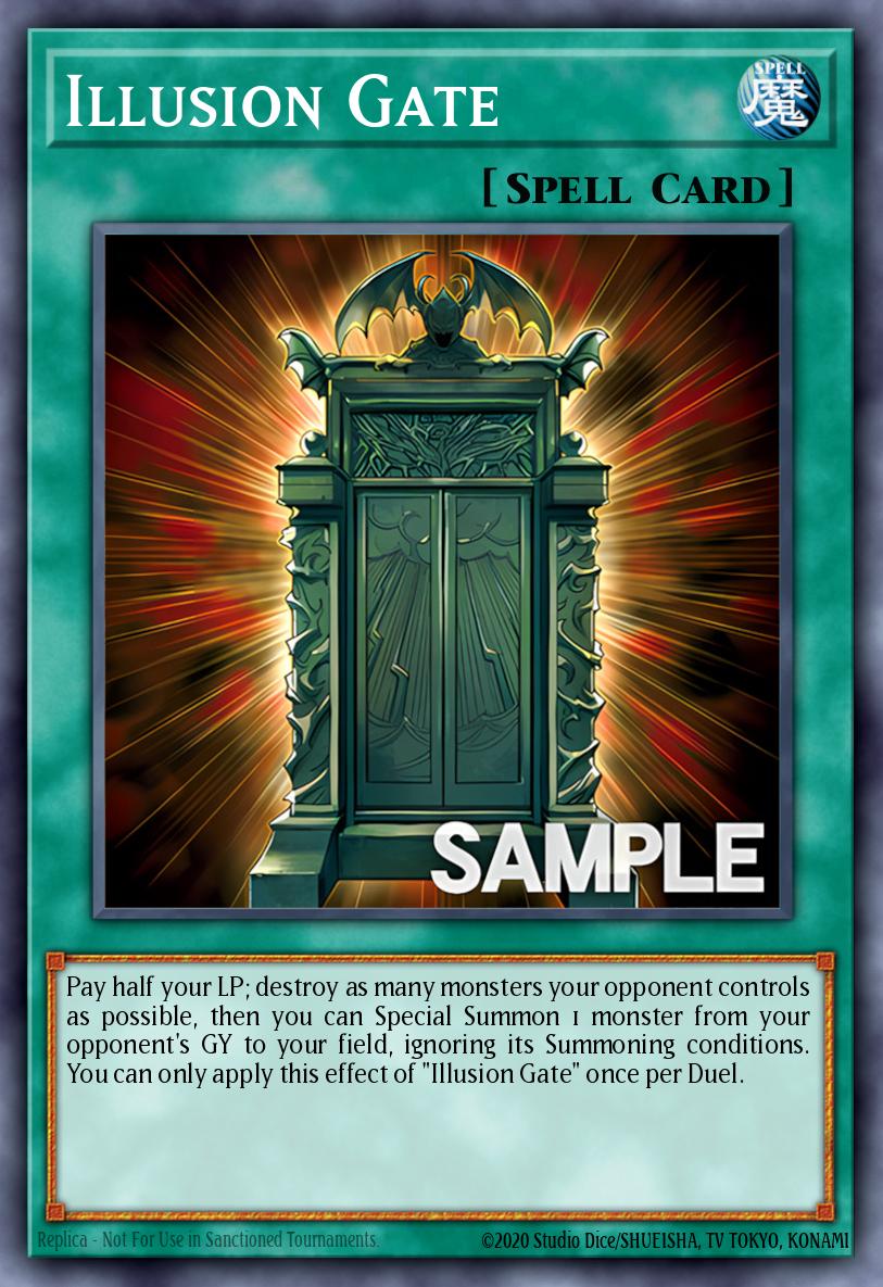 Illusion Gate Collector's Rare MZMU-EN023 Maze of Muertos Yugioh card