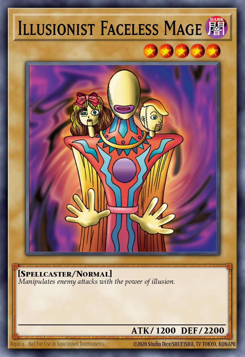 Illusionist Faceless Mage Common DB2-EN041 Dark Beginning 2 Yugioh card