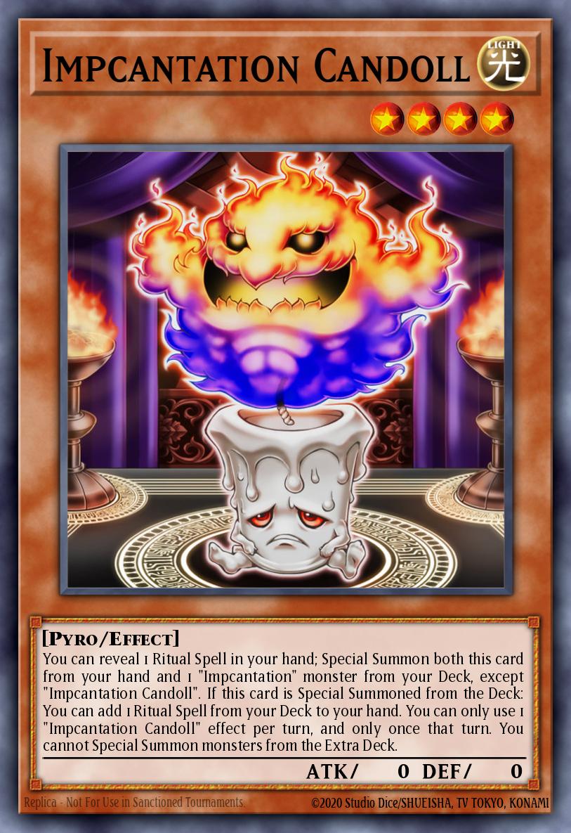 Impcantation Candoll Super Rare MP19-EN083 2019 Gold Sarcophagus Tin Mega Pack Yugioh card