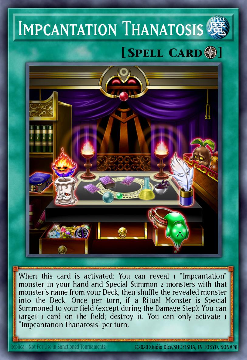 Impcantation Thanatosis Common DANE-EN062 Dark Neostorm Yugioh card