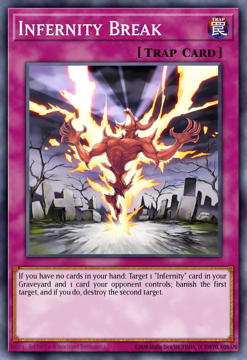 Infernity Break Super Rare AP06-EN013 Astral Pack Six Yugioh card